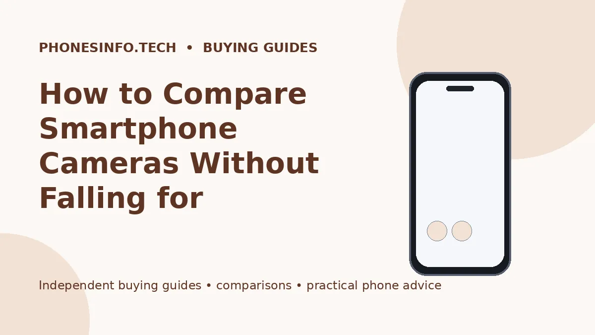 How to Compare Smartphone Cameras Without Falling for Megapixel Marketing