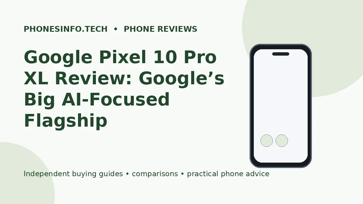 Google Pixel 10 Pro XL Review: Google’s Big AI-Focused Flagship