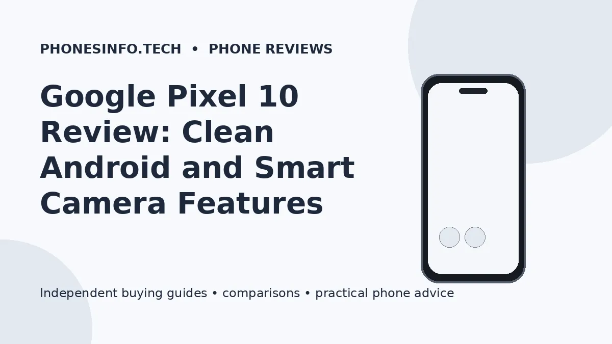 Google Pixel 10 Review: Clean Android and Smart Camera Features
