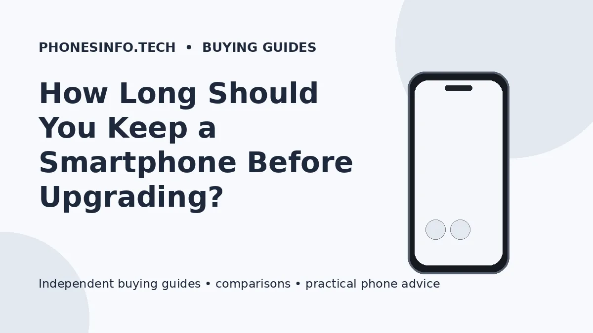How Long Should You Keep a Smartphone Before Upgrading?